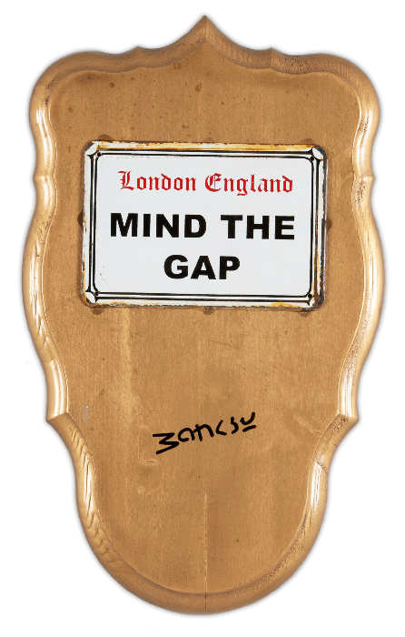 Banksy Mind the Gap