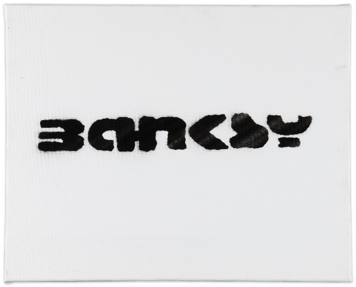 Banksy Spray-painted Tag